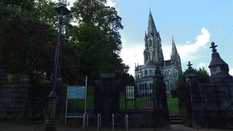 Saint Fin Barre Cathedral - Cork, Ireland Stock Footage