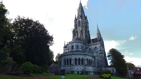 Saint Fin Barre Cathedral - Cork, Ireland Stock Footage