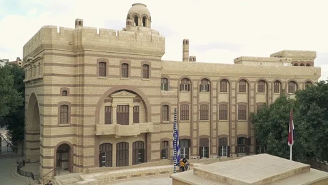 The Saint George convent, one of the most important buildings in Coptic Cairo Stock Footage 127337053