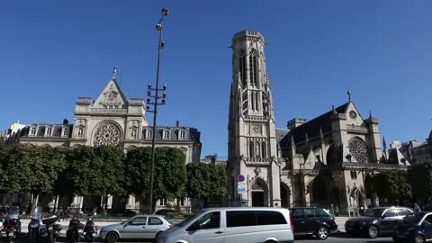 Saint-Germain-l'Auxerrois Stock Footage 203371669