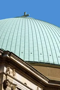 Saint hedwig's cathedral Stock Photos