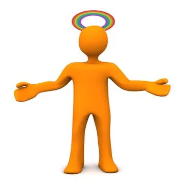 Saint homosexually Stock Illustration