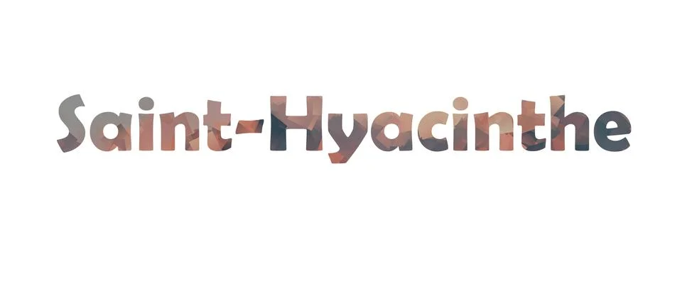 Saint-Hyacinthe Stock Illustration