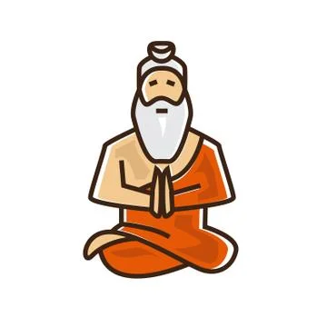 Saint illustration Stock Illustration