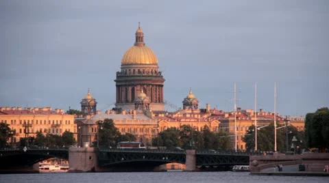 Saint Isaac Cathedral Stock Footage 10806652