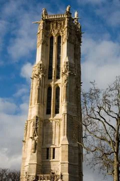 Saint-jacques tower Stock Photos