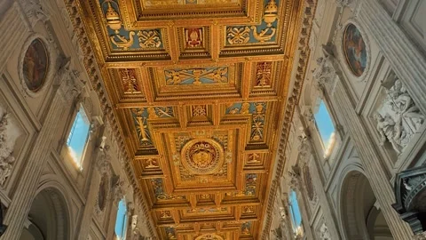 Saint John Lateran Interior 2 Видео 336023076