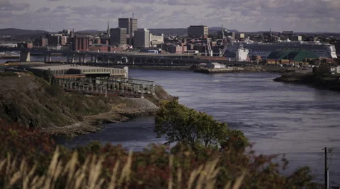 Saint John, NB Time Lapse. Video stock 57248451