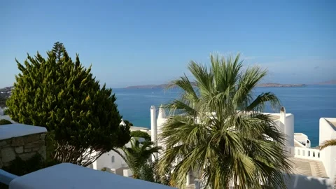 Saint Johns Hotel Mykonos Stock Footage 163154392