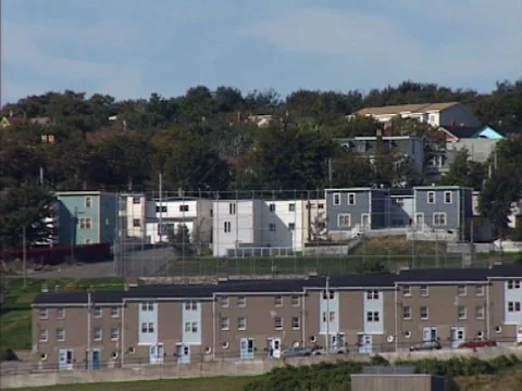 Saint John's an urban agglomeration Stock Footage 142126377