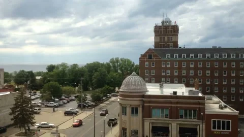 Saint joseph Michigan  time lapse Stock-Footage 205428170