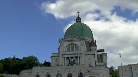 Saint Joseph's Oratory of Mount Royal, Montreal. Stock Footage 145287708