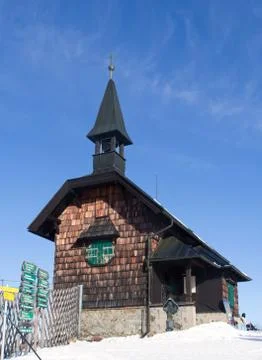 Saint katrin chapel Stock Photos
