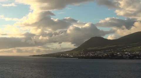 Saint Kitts in the Caribbean Stock Footage 47039311