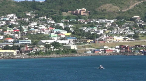 Saint Kitts the Caribbean Stock Footage 47040726