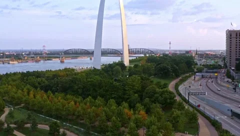 Saint Louis Arch Stock Footage 147952230