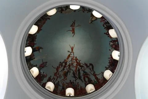 Saint-Louis cathedral ceiling Foto stock