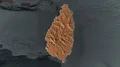 Saint Lucia - hub of the world. Administrative 4k or 4k+ Resolution