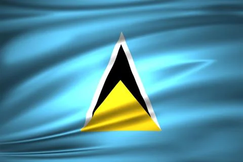 Saint lucia Illustrazione stock