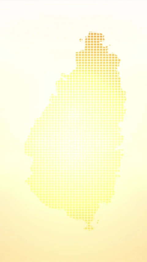 Saint Lucia Map Opener Stock Footage 267850829