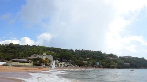 Saint Lucia Resort Video stock 8666018