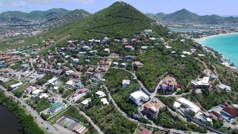 Saint Maarten Landscape 動画素材 77975782