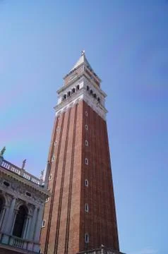 Saint mark bell tower Foto stock