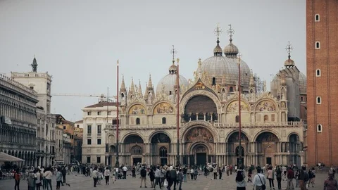 Saint Mark Square Stock Footage 76229713