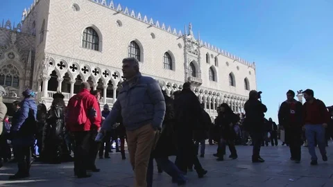 Saint Mark Square, Venice Stock Footage 71613333