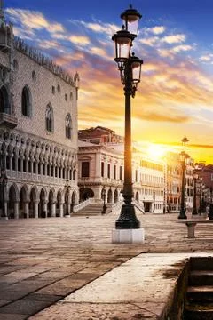 Saint Mark square Venice Stock Photos