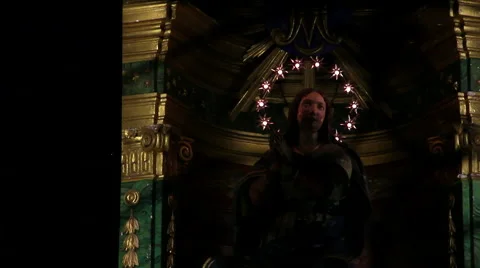 Saint mary close up dolly Stock Footage 45576963