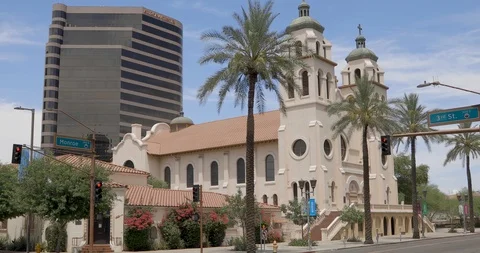 Saint Mary's Basilica Stock Footage 110826708