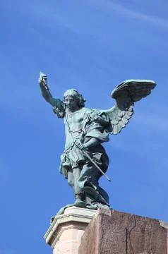 Saint Michael Archangel Stock Photos