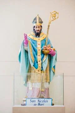 Saint nicholas of bari Stock Photos