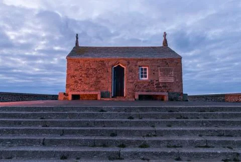 Saint Nicholas Chapel Evening Stock Photos