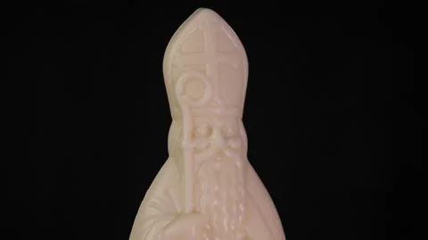 Saint Nicholas Close Up Loop on a Turn Table Stock Footage 165607666