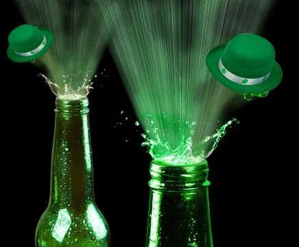 Saint Patrick Day Beer. Stock Photos