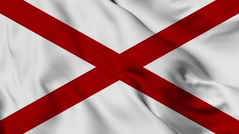 Saint Patrick flag seamless animation with fireworks Stock Footage 168977791