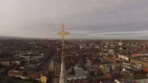 Saint Patrick's Cathedral, Dublin Stock Footage 78864649