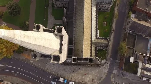 Saint Patrick's Cathedral, Dublin Stock Footage 78864793