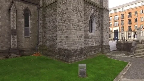 Saint Patrick's Cathedral, Dublin Stock Footage 78868645