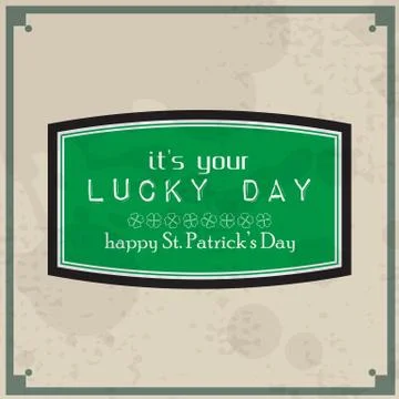 Saint patrick's day background 스톡 일러스트