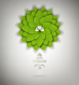 Saint Patrick's Day Background Illustrazione stock