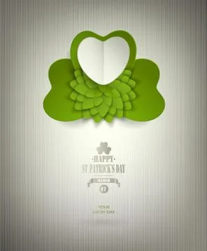 Saint Patrick's Day Background Stock Illustration