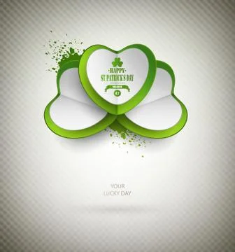 Saint Patrick's Day Background Stock Illustration