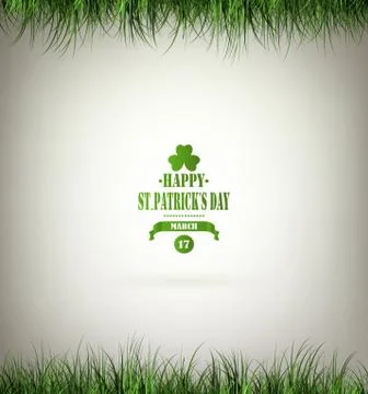 Saint Patrick's Day Background Stock Illustration