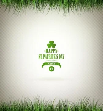 Saint Patrick's Day Background Stock Illustration