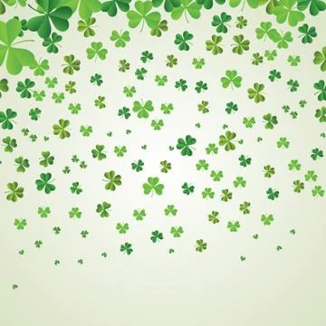 Saint Patrick's Day Background Stock Illustration