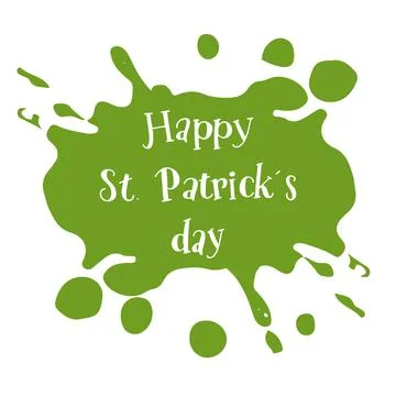 Saint Patricks Day celebration design. Happy St Patricks Day quote Stock Illustration