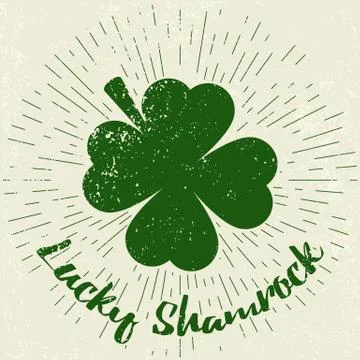 Saint Patricks Day design elements Stock Illustration